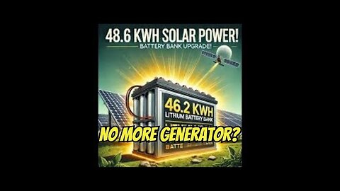 Game Changer! We Just Boosted Our Off-Grid System with a Massive 16.2 kWh LiFePO4 Battery Bank!