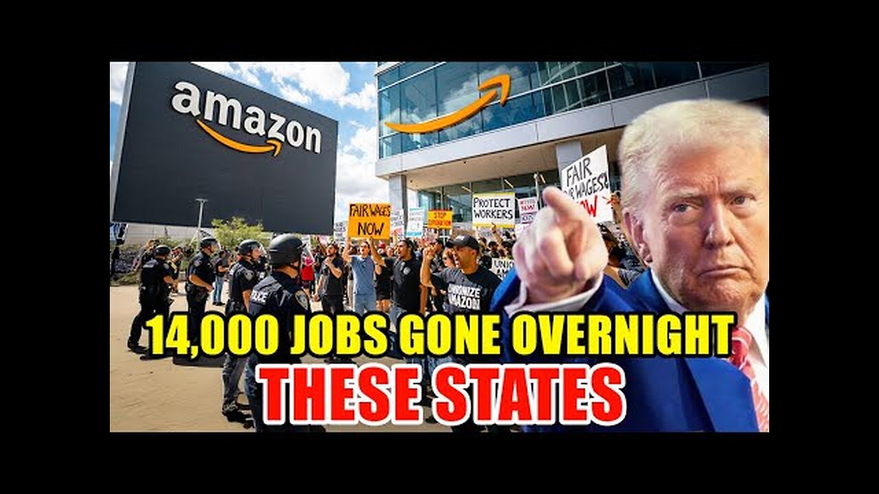 Top 5 States Hit Hardest by Amazon’s 14,000 Job Cuts (2025)