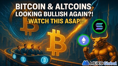 Bitcoin Altcoins Crypto Looking Bullish Again!! Watch Why!!
