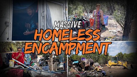 Shocking: Reporter Discovers Mountains Of Trash At Massive Austin Homeless Encampment