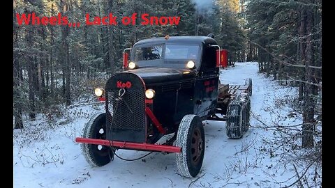 Lack of Snow Means Back to Wheels on the Snow Truck Nov 17 2025