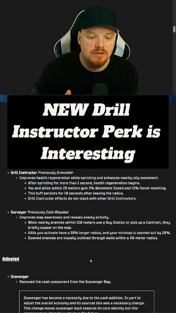 Drill Instructor Perk on Warzone is Interesting! Daily Warzone Tips!