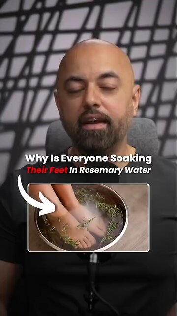 Love All Life Always #305 - Do You Know What Happens When You Soak Your Feet In Rosemary Water? 👇👇