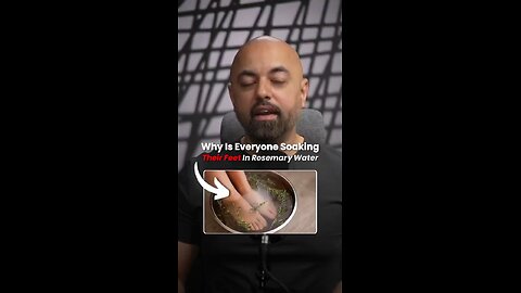 Love All Life Always #305 - Do You Know What Happens When You Soak Your Feet In Rosemary Water? 👇👇