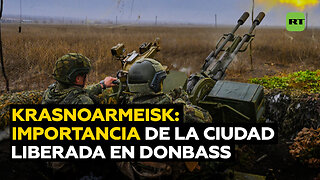 ¿Cuán importante es Krasnoarmeisk, ciudad en Donbass liberada por las tropas rusas?