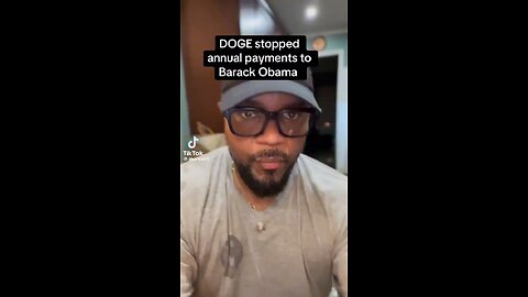 DOGE Stopped Annual 2.6 Million $ Payout To Bitch Boy Barry O