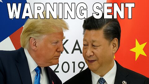 Trump Just Sent A Major Economic Warning To China