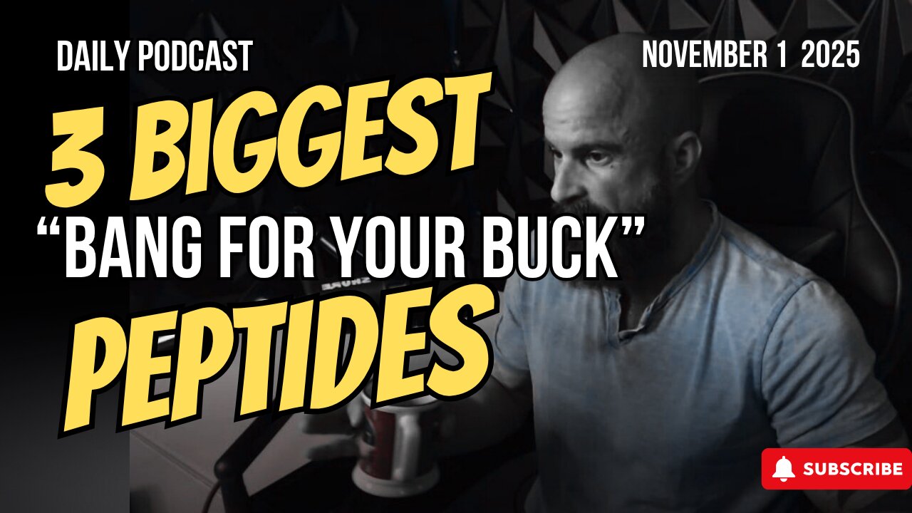 Three Biggest Bang For Your Buck Peptides - Dr Trevor Bachmeyer