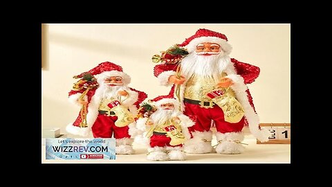 60cm Big Santa Claus Doll Christmas Decorations New Year Home Room Decoration Review