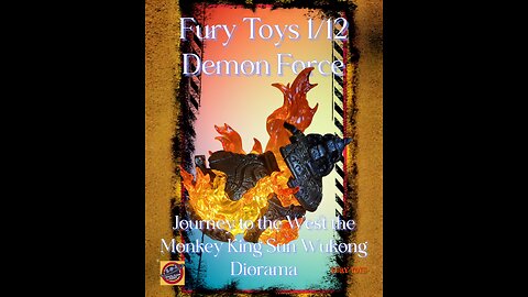 Fury Toys Demon Force Journey to the West The Monkey King Sun Wukong Alchemy Furnace Diorama