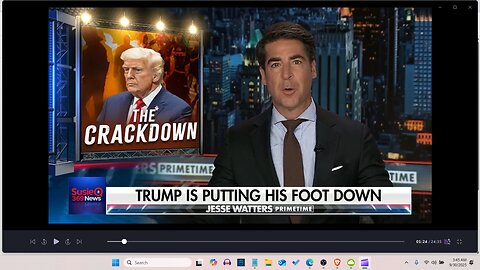 TRUMP IS PUTTING HIS FOOT DOWN, THE CRACKDOWN