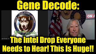 Gene Decode: The Intel Drop Everyone Needs to Hear! This Is Huge!