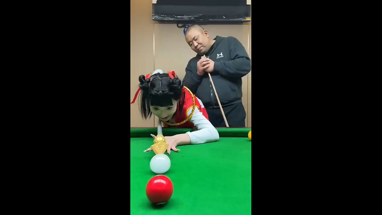 I call this move ‘The Accidental Genius.’ 😎🎱 #8BallMoments #PoolFails #FunnyShots #CueTheLaughs