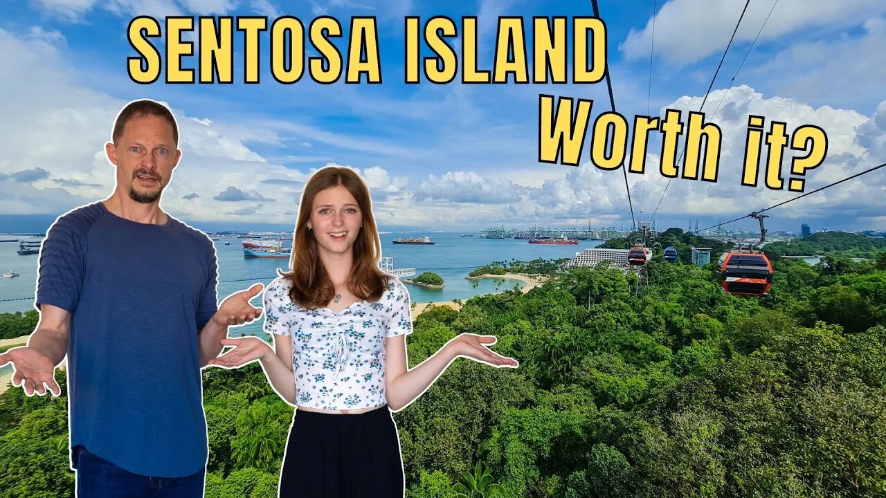 Watch this before you come! (SINGAPORE's beach destination) Is Sentosa Island worth visiting