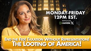 MORNINGS WITH MEL K - End the Fed! Taxation Without Representation! The Looting of America! 1-12-26