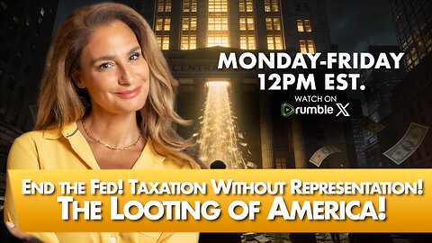 MORNINGS WITH MEL K - End the Fed! Taxation Without Representation! The Looting of America! 1-12-26