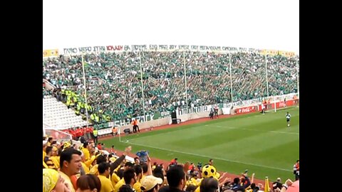 Omonia Nicosia vs AEL Limassol. Cyprus Cup Final. Amazing atmosphere