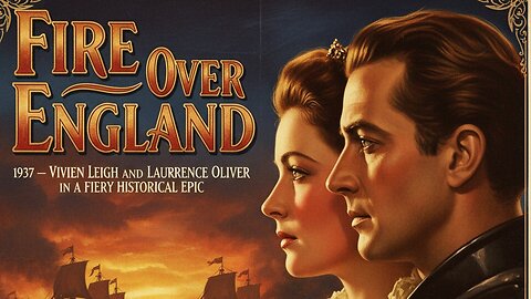 Fire Over England (1937) – Vivien Leigh and Laurence Olivier in a Fiery Historical Epic
