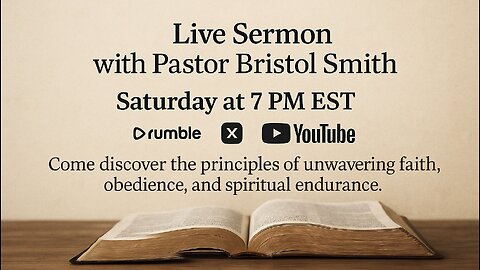 Send Me - Pastor Bristol Smith