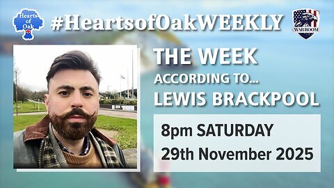 "The Week According To . . . Lewis Brackpool"