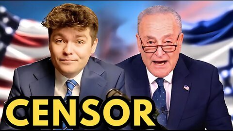 Chuck Schumer DROPS Bill Against Nick Fuentes