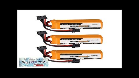 3PCS CNHL MiniStar 15.2V 550mAh 70C 4S LiPo Battery XT30U Plug Review