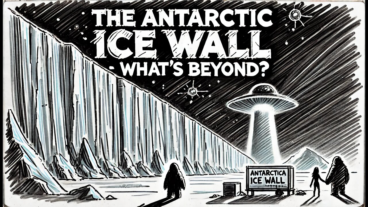 Antarctica's Mysterious Ice Wall Structure.
