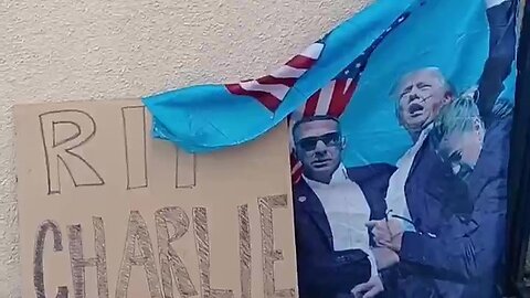 Charlie Kirk Vigil 2 Normal Heights, San Diego
