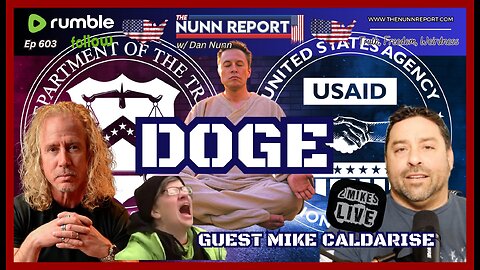 [Ep 603] DOGE | Males OUT of Girls’ Sports | Guest Mike Caldarise [2 Mikes Live]