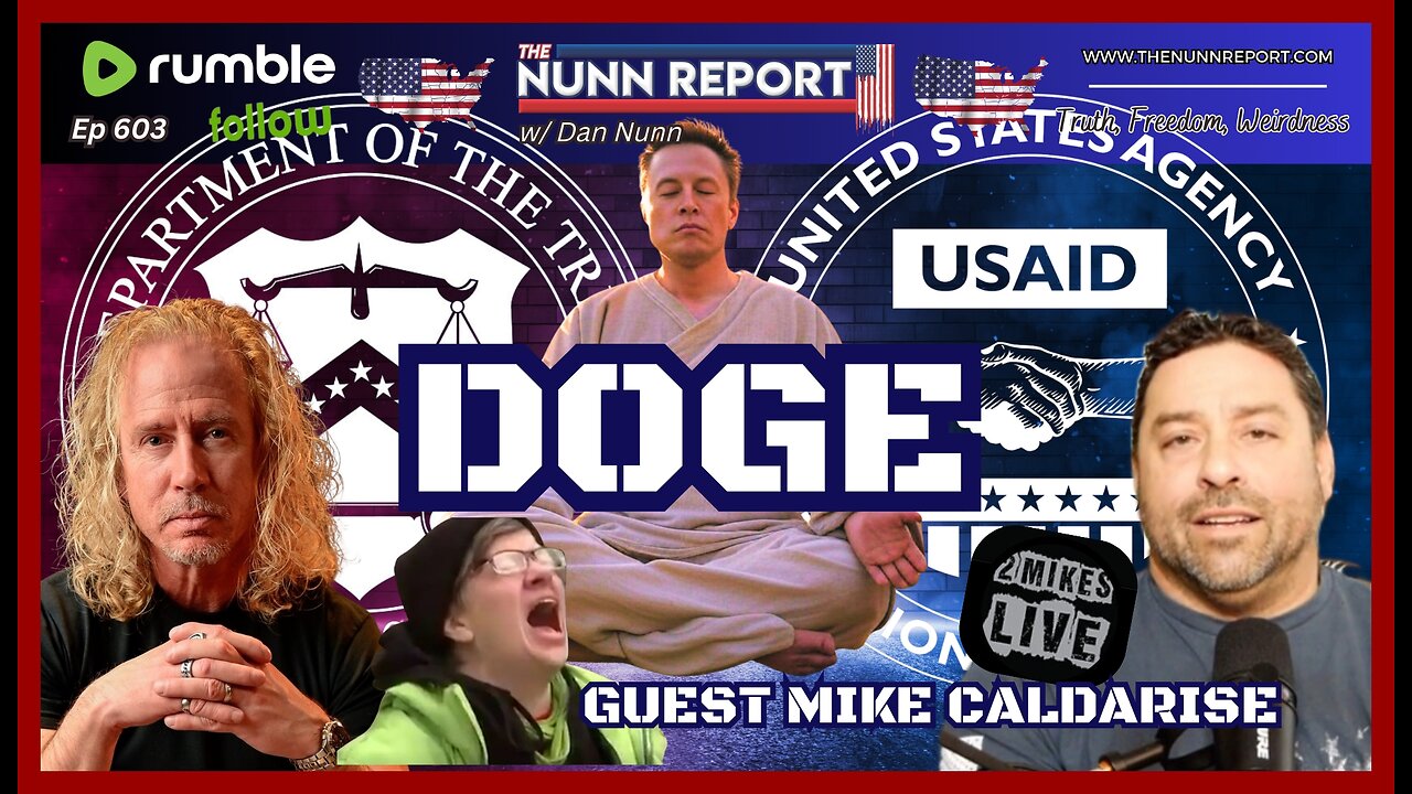 [Ep 603] DOGE | Males OUT of Girls’ Sports | Guest Mike Caldarise [2 Mikes Live]