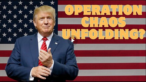 Is Operation Chaos Unfolding. The Perfect Storm Before Trump’s Inauguration... Dec 24