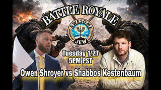 Battle Royale: Owen Shroyer vs Shabbos Kestenbaum