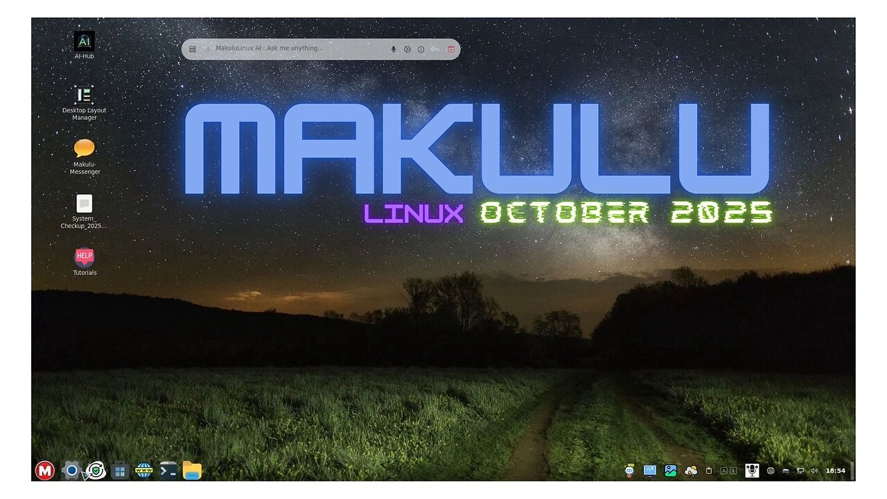 Makulu with the AI-Powered Linux Distro! (October Edition)