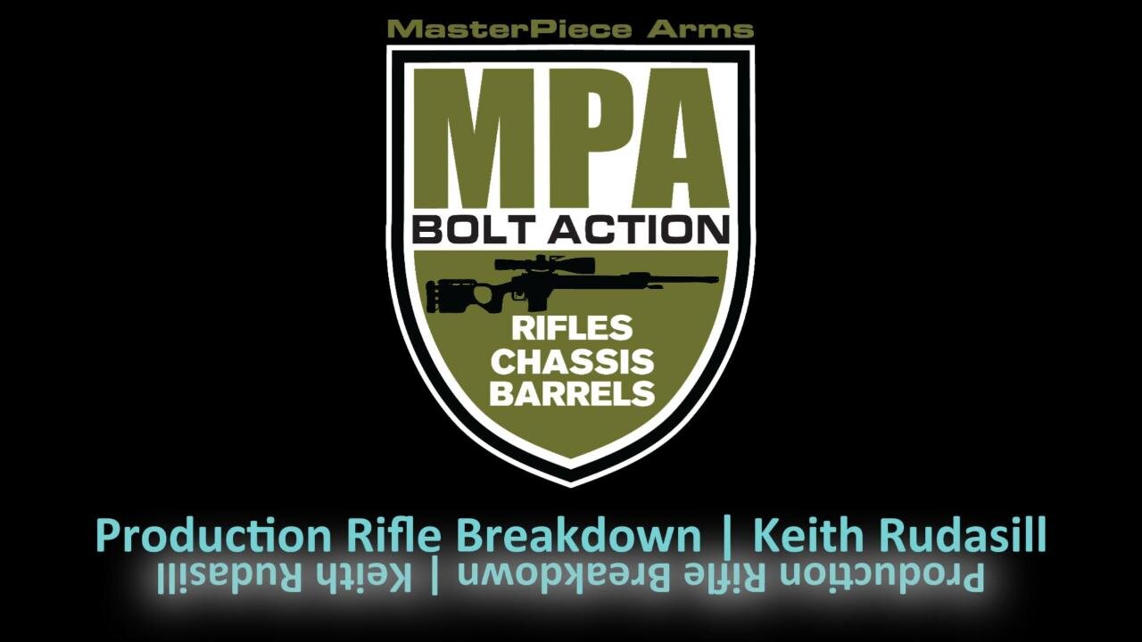 Production Rifle Breakdown | MPA Team Shooter Keith Rudasill