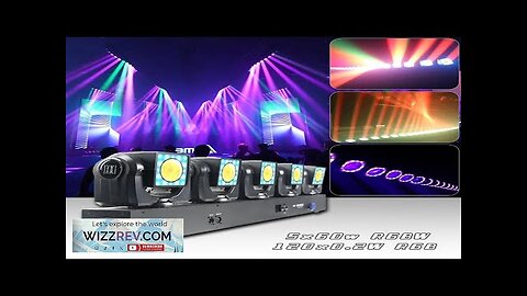 LED Moving Head Bar 5 Heads 300W Club Stage Lighting For Wedding Review