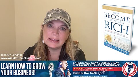 Clay Clark Client Testimonials | "Because You Are Talking With a Real Life Person Each Week, He Brings It to the Table As a Proper Solution. He Helps You to Move to the Next Level of a Project." - WinkleyHomeBuilders.com