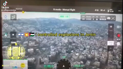 IDF controlled explosion in Jenin.