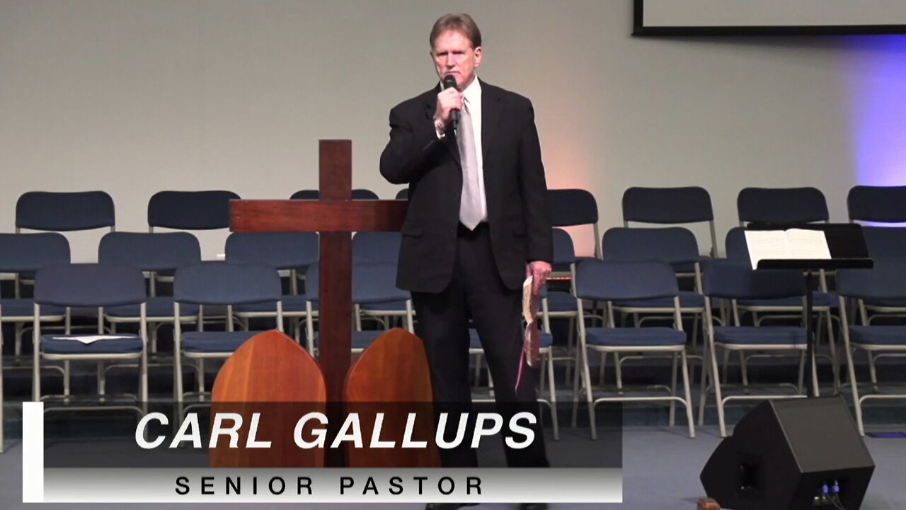 Part Two! (Stand alone message) The Hard Work of Forgiveness! Pastor Carl Gallups Preaches