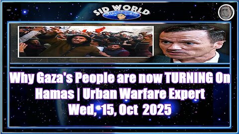 Why Gaza s People are now TURNING On Hamas _ Urban Warfare Expert
