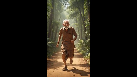 Grandfather builds a bamboo house on barren land and a train hits it 😭 #ai #tree #home #train