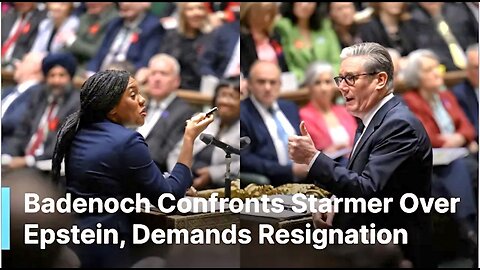 JUST IN: Starmer and Badenoch Clash in Parliament Over Epstein Scandal, Resignation Pressure