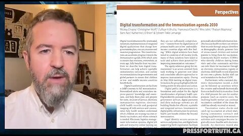 NWO: Blueprint global Digital ID; AI-driven surveillance & vaccine tracking for everyone!