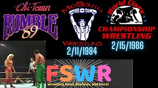 WCW Chi-Town Rumble 1989, Mid-South Wrestling 2/18/84, WCCW 2/22/86 Recap/Review/Results