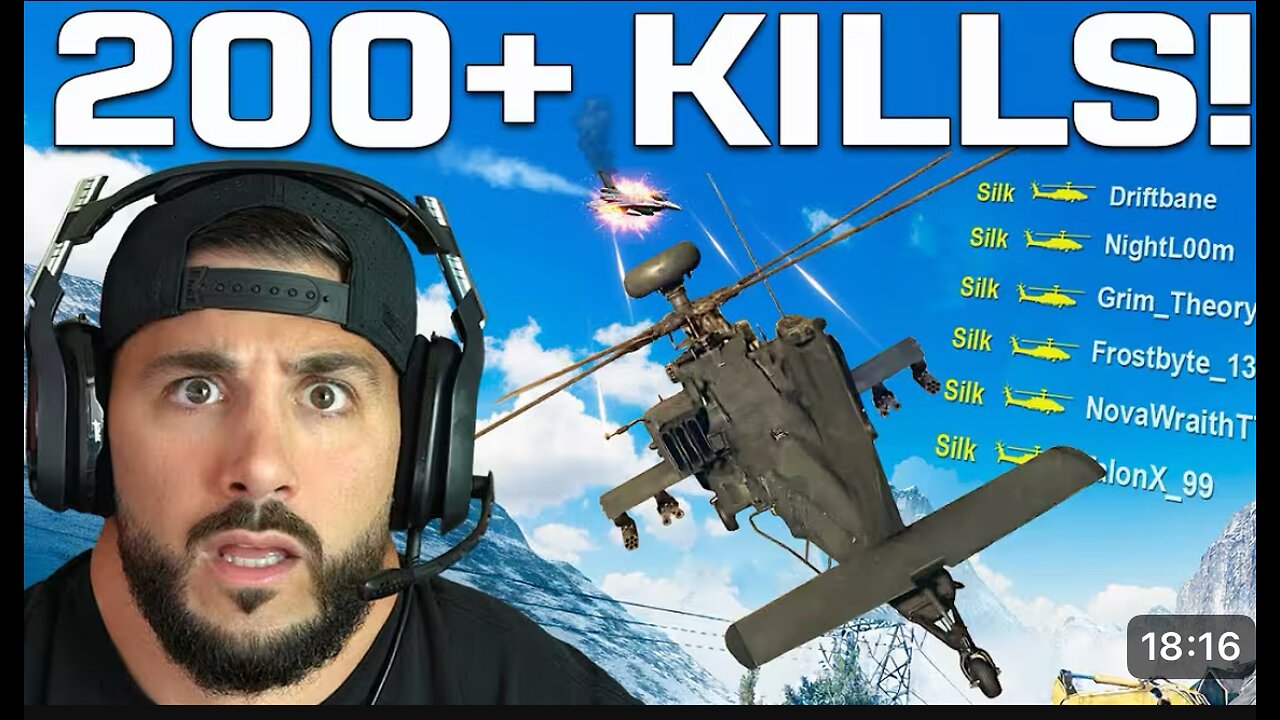 REACTING TO THE #1 HELI PILOT ON BATTLEFIELD 6! (WORLD RECORD)