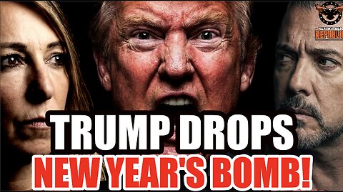 Trump Drops New Year's BOMB! What Did He Mean By This? Mic Drop Moment Send SHOCKWAVES!