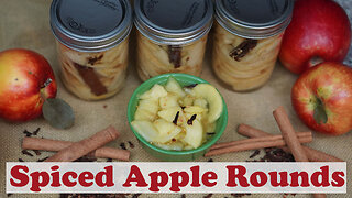 Spiced Apple Rounds Canning Recipe