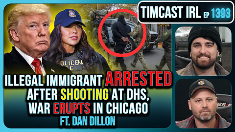 Illegal Immigrant ARRESTED After Shooting At DHS, War ERUPTS In Chicago