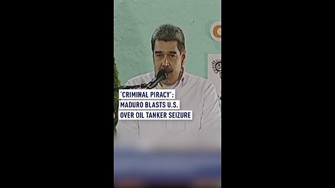 Maduro is pist! For Trumps piracy