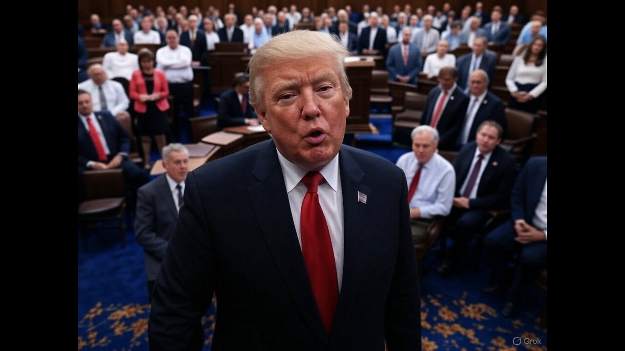 Donald Trump Addresses Joint Session Of Congress