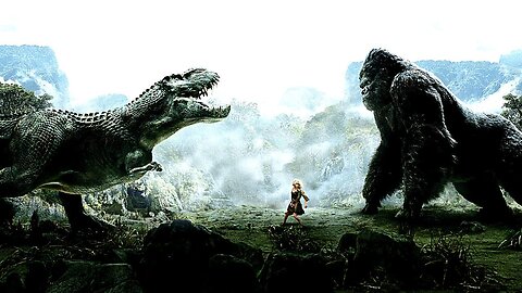 V-Rex vs Foetodon Scene - King Kong (2005) Movie Clip HD